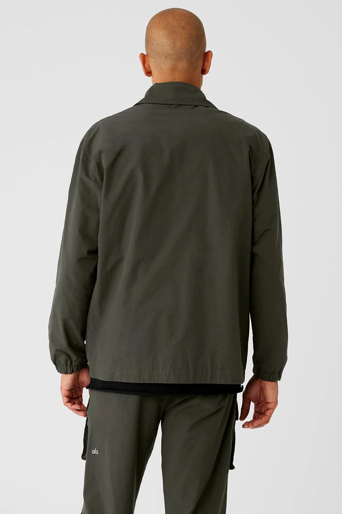 Alo Torrent Overshirt - Stealth Green 2