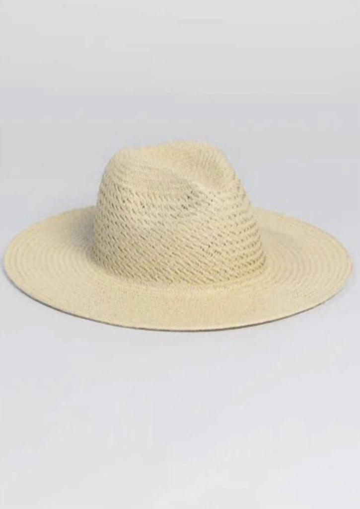 Hat Attack Hat Attack - Women's Luxe Vented Packable Straw Hat