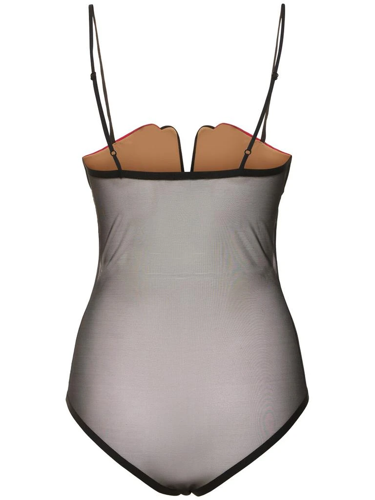 NENSI DOJAKA Heartbeat Cutout Bodysuit 4