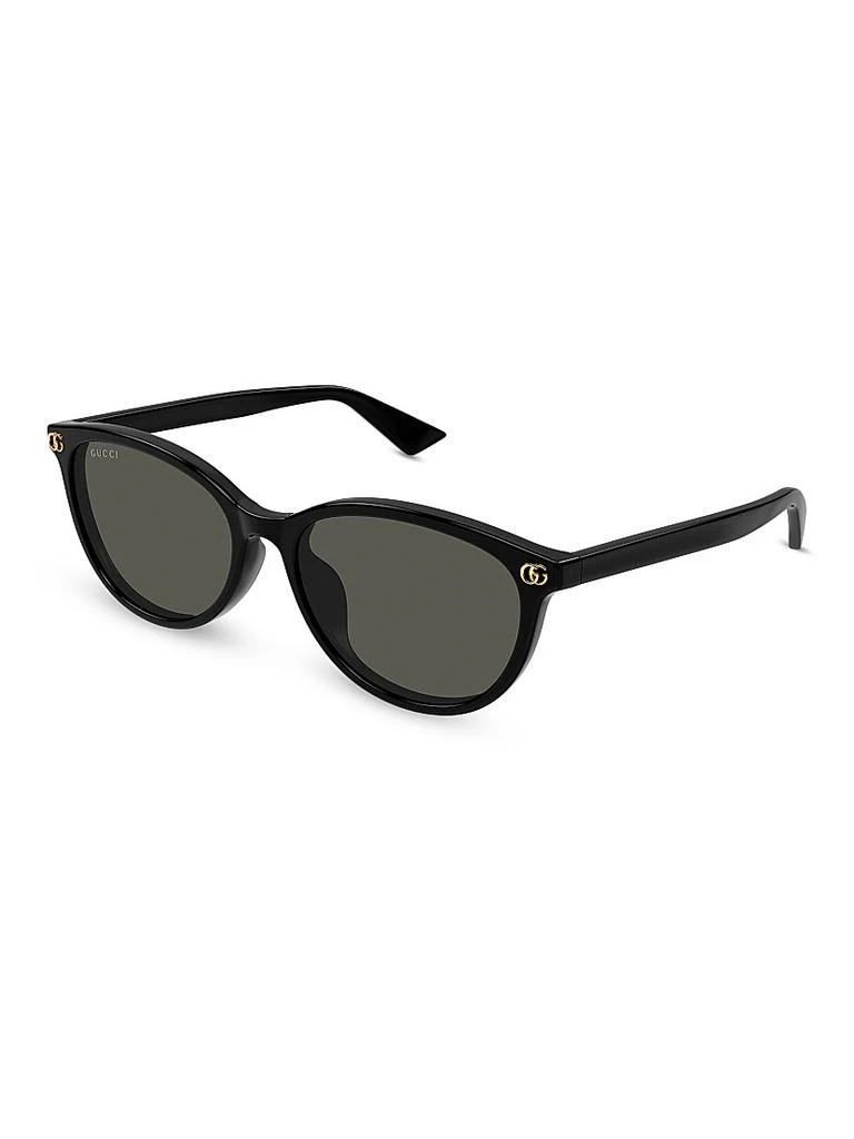 Gucci Light Acetate 56MM Round Sunglasses 1