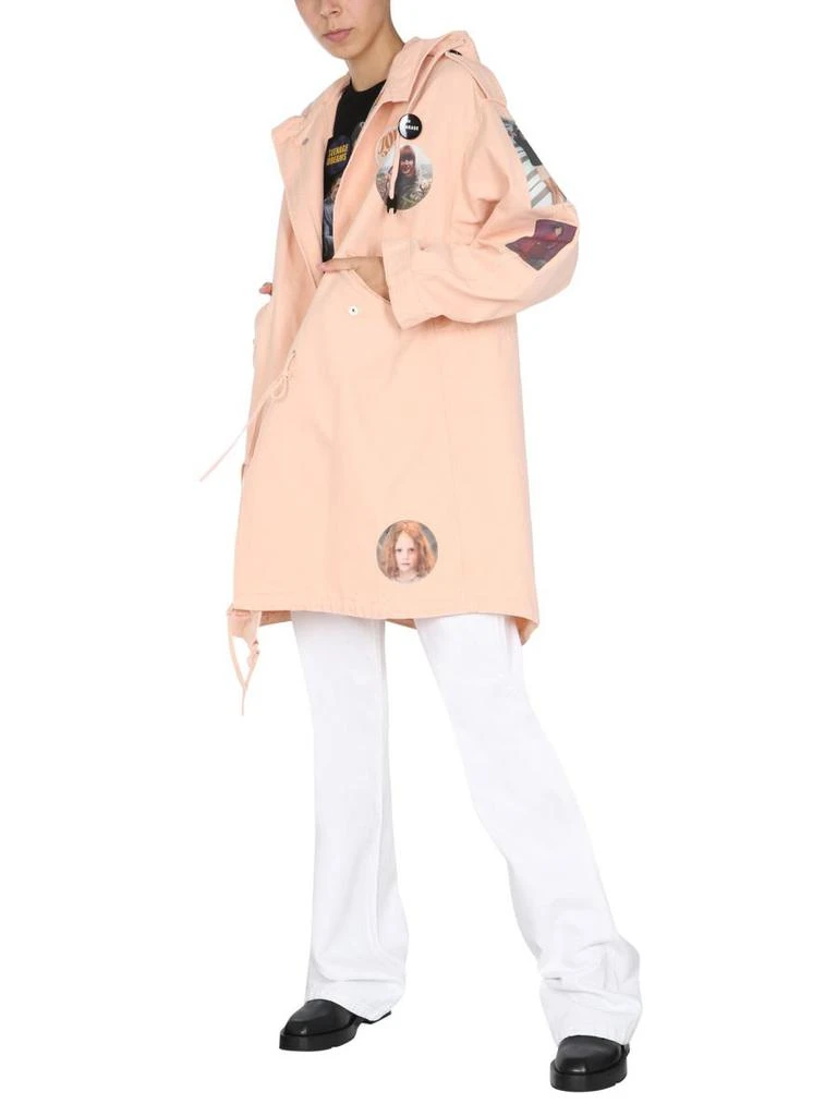 RAF SIMONS Raf Simons Parka With Logo Patch 2