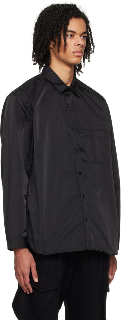 SOPHNET. Black Baggy Shirt