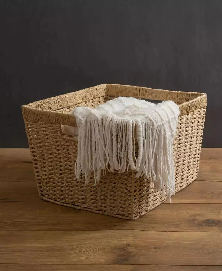 Simplify Dutch Weave Large Storage Basket 2