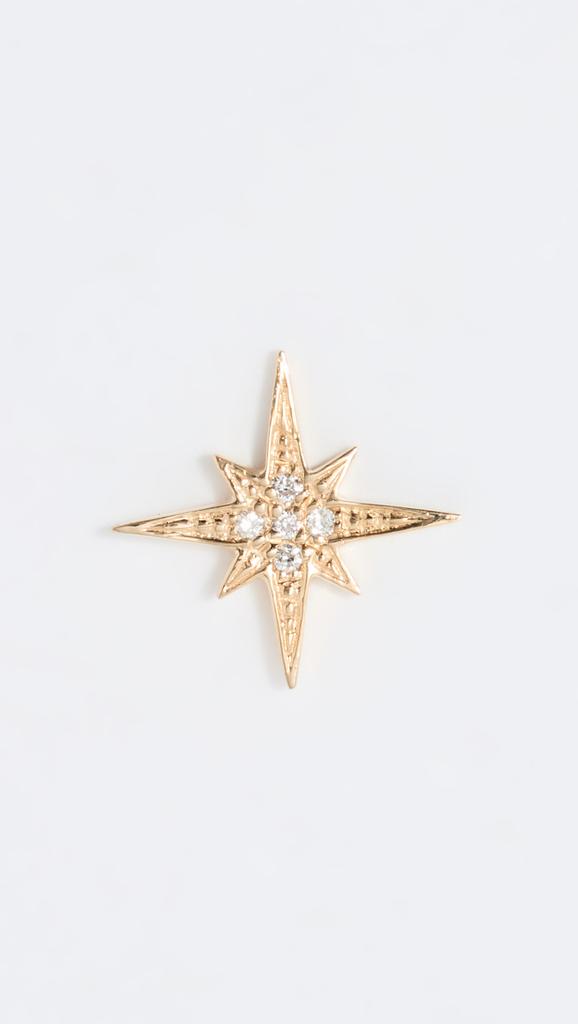 Sydney Evan 14k Small Starburst Stud