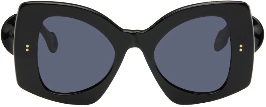 JW Anderson SSENSE Exclusive Black Twister Sunglasses 1