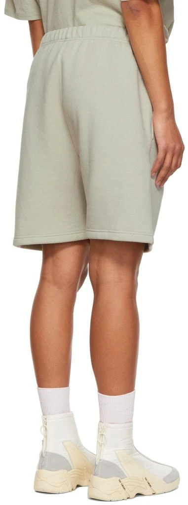 Essentials SSENSE Exclusive Green Fleece Sweat Shorts 3