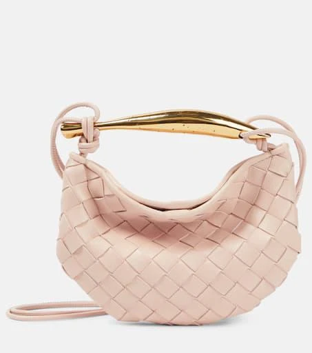 Bottega Veneta Sardine Intrecciato Baby leather crossbody bag 1