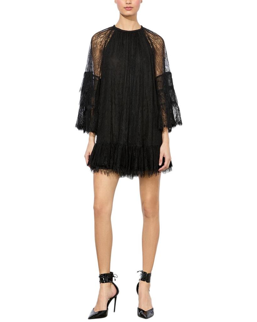 Alice+Olivia■ Adaline Gathered Tie Waist Mini Dress■ドレス Alice + Olivia Adaline Gathered Tie-Waist Minidress | Saks