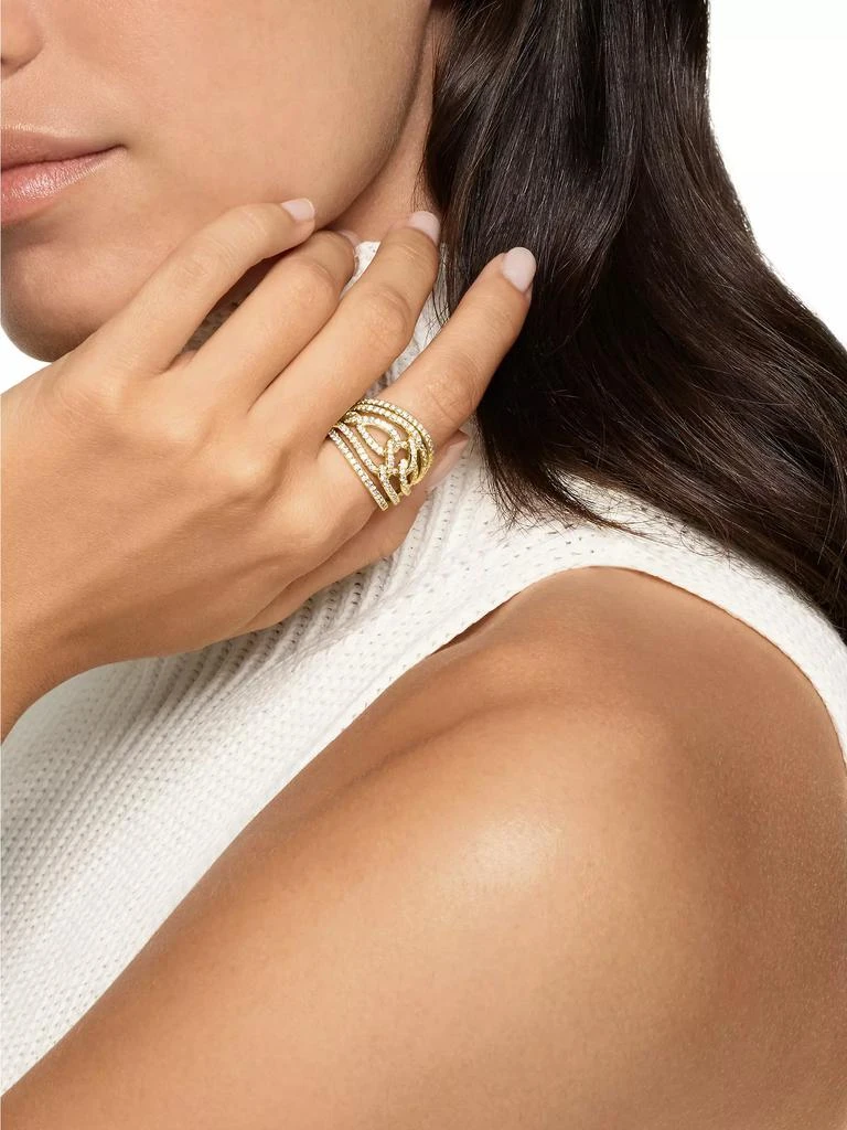 David Yurman Wisteria Dome Ring in 18K Yellow Gold 2
