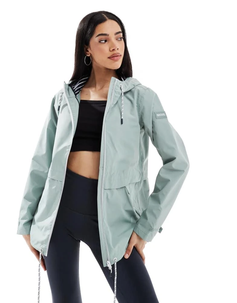 Regatta Regatta Women's Bayletta II Waterproof Rainwear Jacket in Grey 1