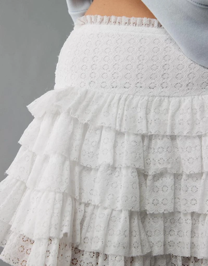 AE AE High-Waisted Ruffle Mini Skort 7