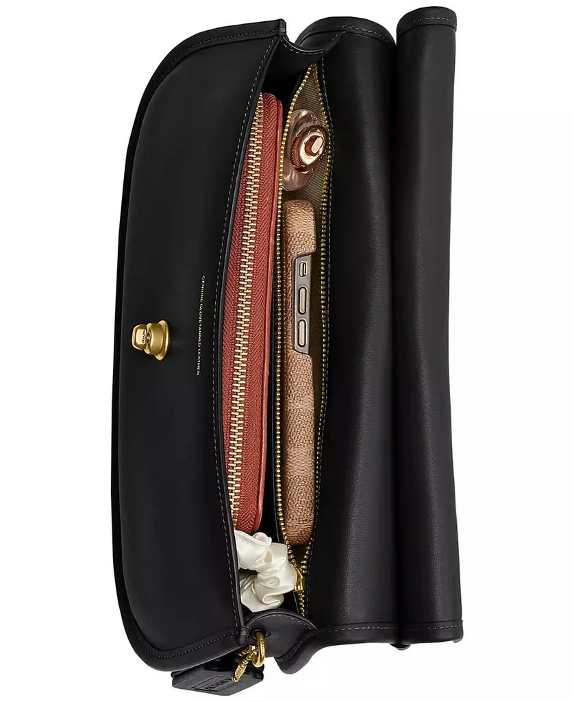 Coach Cashin Carry Small Leather Crescent Bag 4
