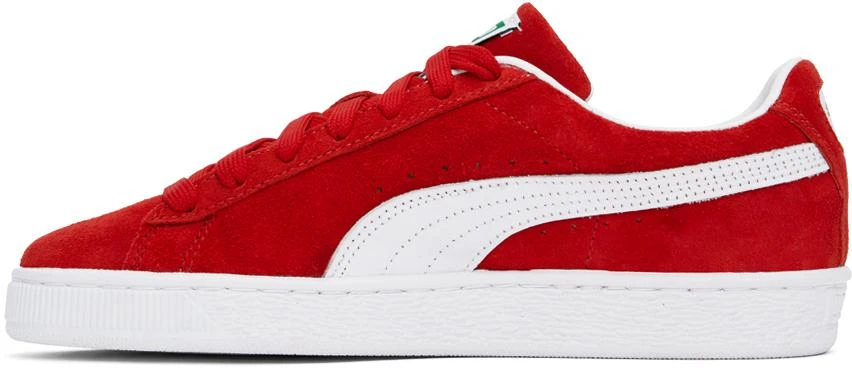 Puma Red Suede Classic XXI Sneakers 3