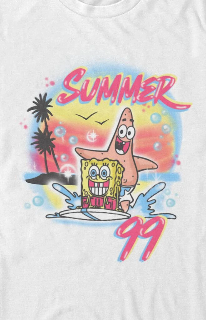 FIFTH SUN Airbrushed SpongeBob T-Shirt 2
