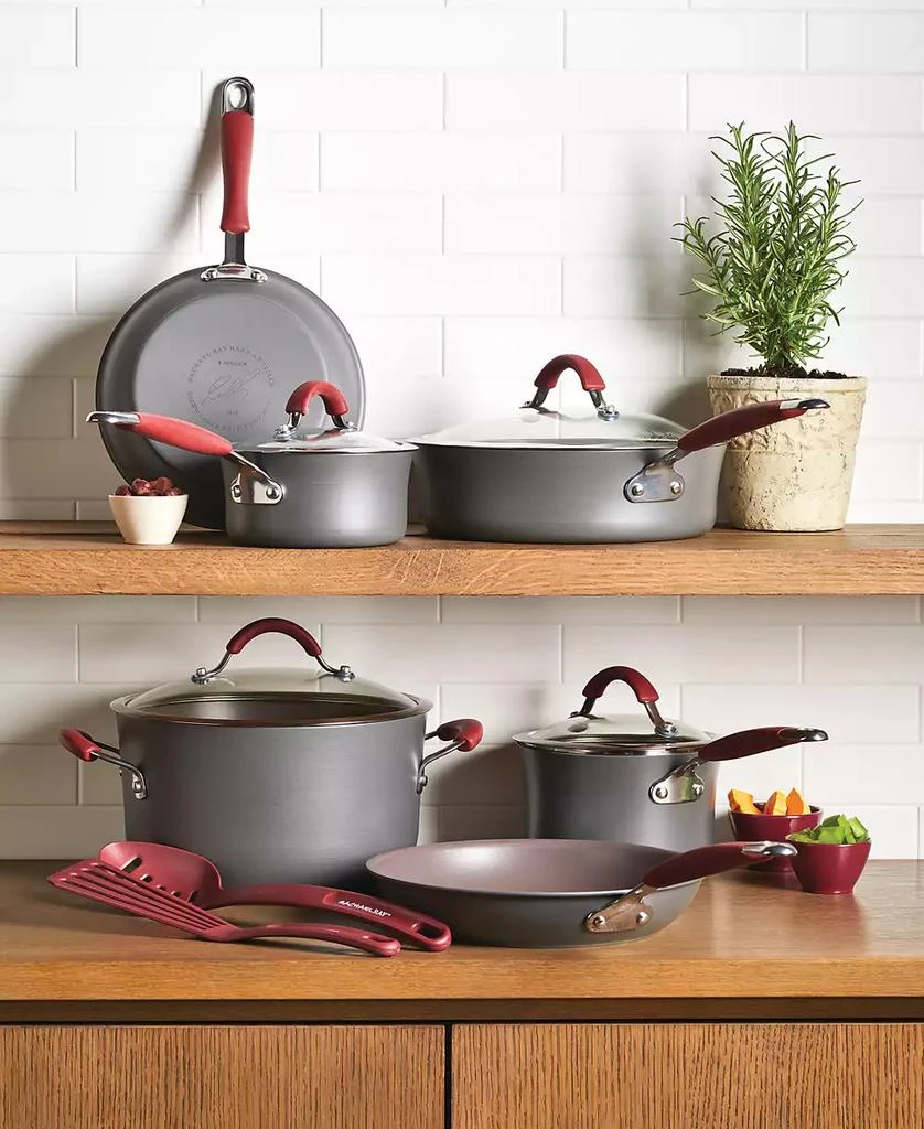 Rachael Ray Cucina Hard-Anodized Nonstick 12-Pc. Cookware Set 6