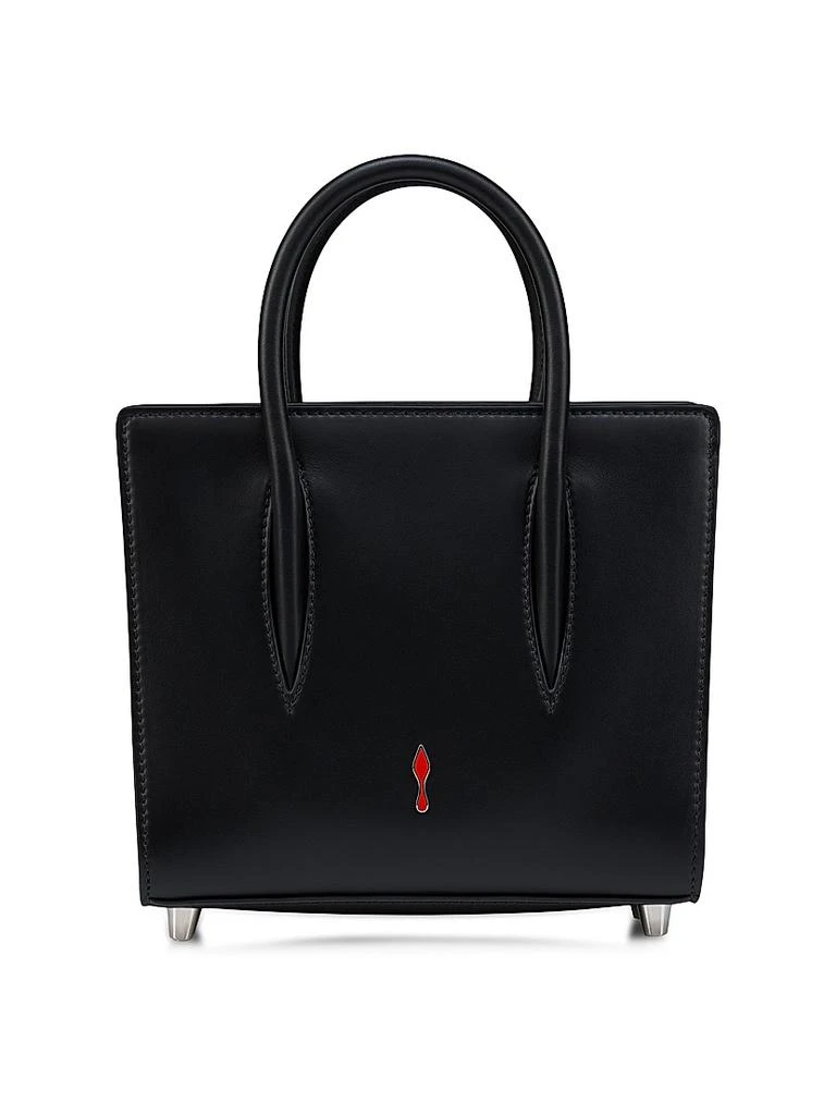 Christian Louboutin Mini Paloma Claw Spike Leather Top Handle Bag 