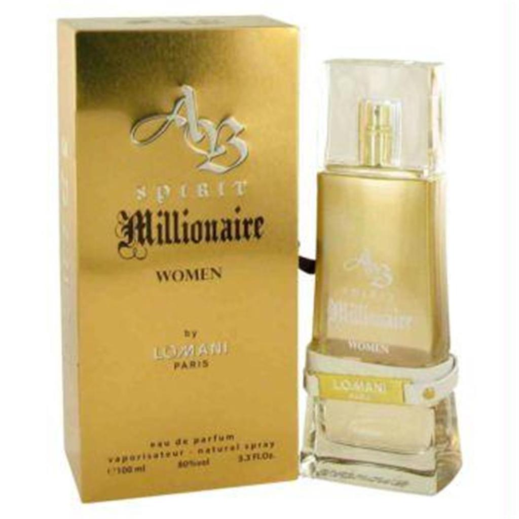 LOMANI Spirit Millionaire by  Eau De Parfum Spray 3.3 oz