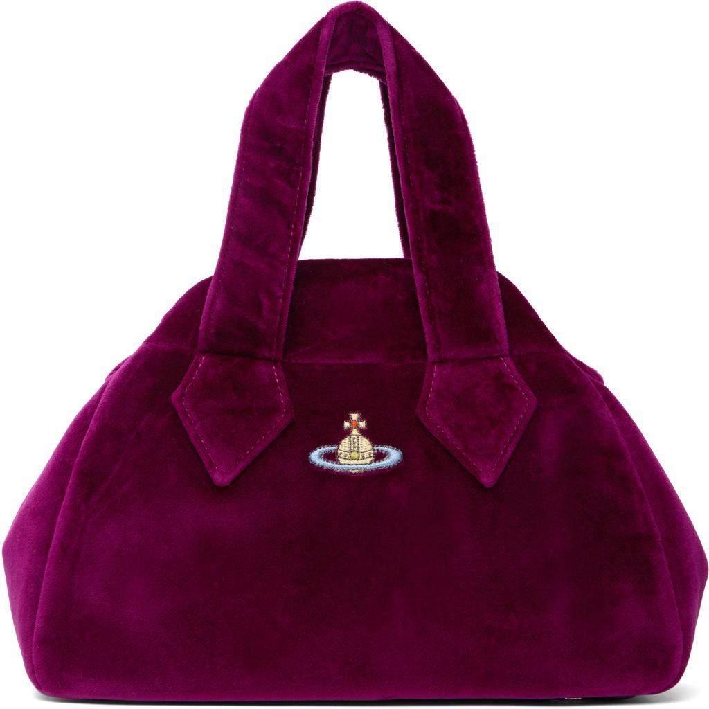 Vivienne Westwood Purple Medium Yasmine Bag - Tote Bags