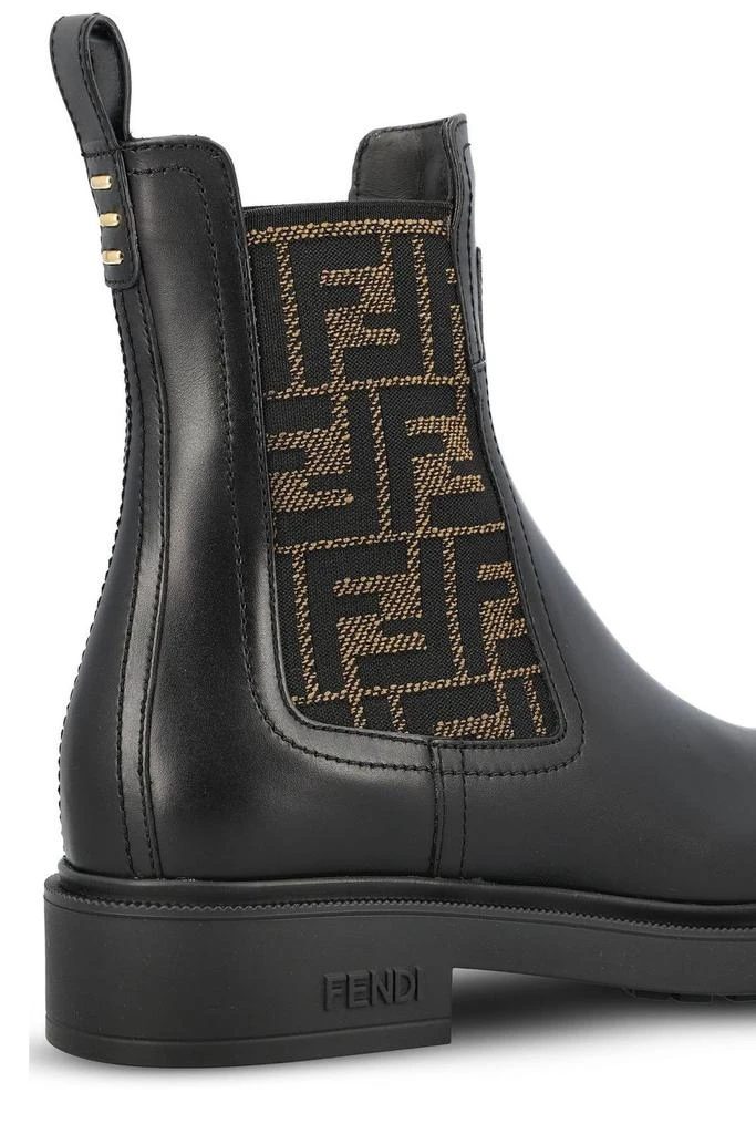 Fendi Fendi Filo FF Jacquard Ankle Boots 4