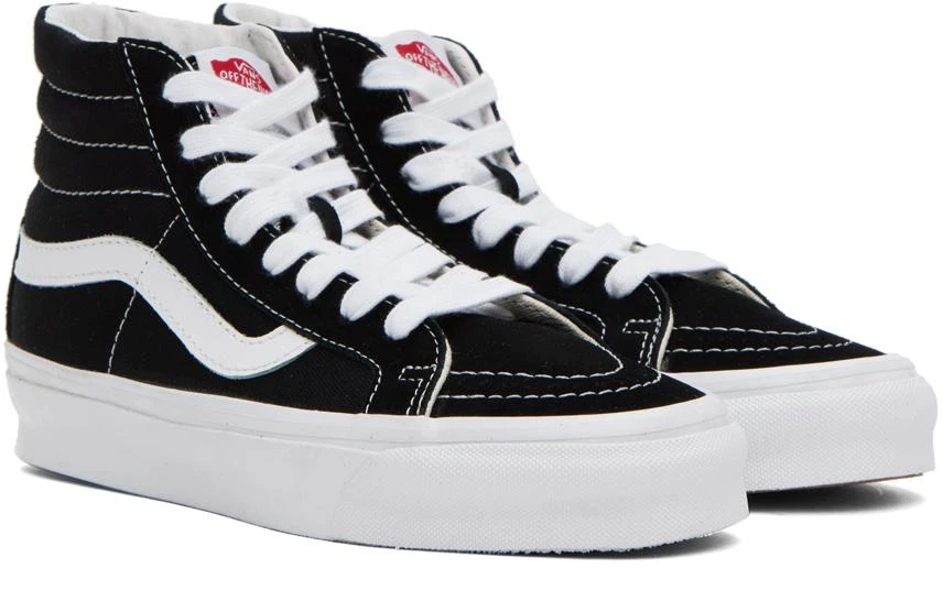 Vans Black OG Sk8-Hi LX Sneakers 4