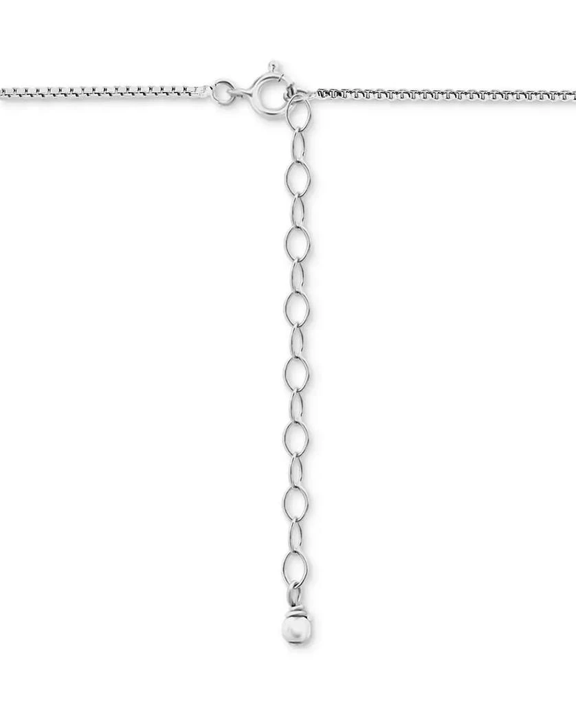 Giani Bernini Cubic Zirconia Pear-Shaped Pendant Necklace in Sterling Silver, 16" + 2" extender, Exclusively at Macy's 4