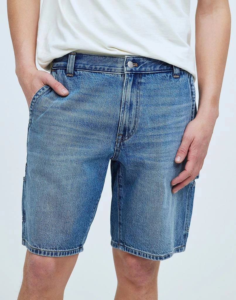 Madewell Denim Carpenter Shorts in Rees Wash 2