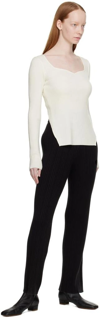 LVIR Black Flared Trousers 4