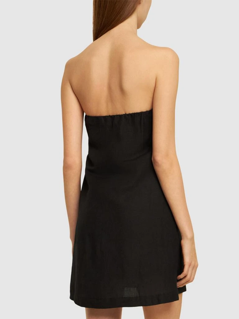 Posse Presley Strapless Viscose Mini Dress 2