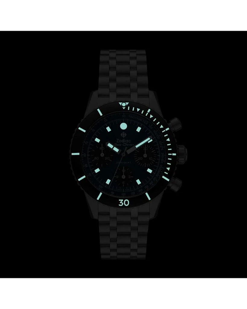 ZODIAC Sea-Chron Automatic Stainless Steel Watch, 42mm 6