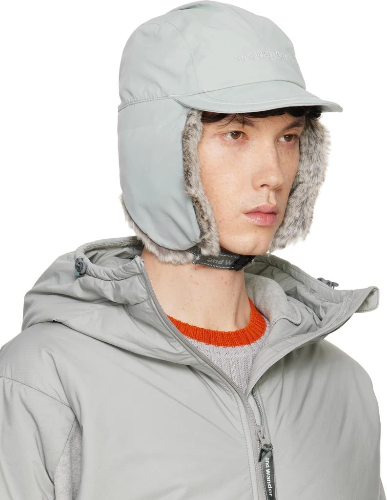 And Wander Gray CORDURA 3L Boa Cap 4