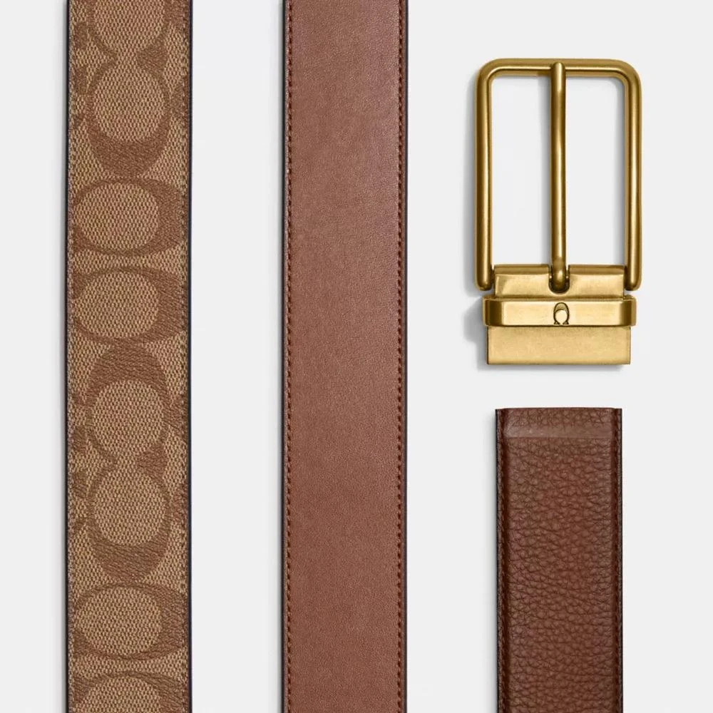 Coach Boxed Harness Belt Buckle 3