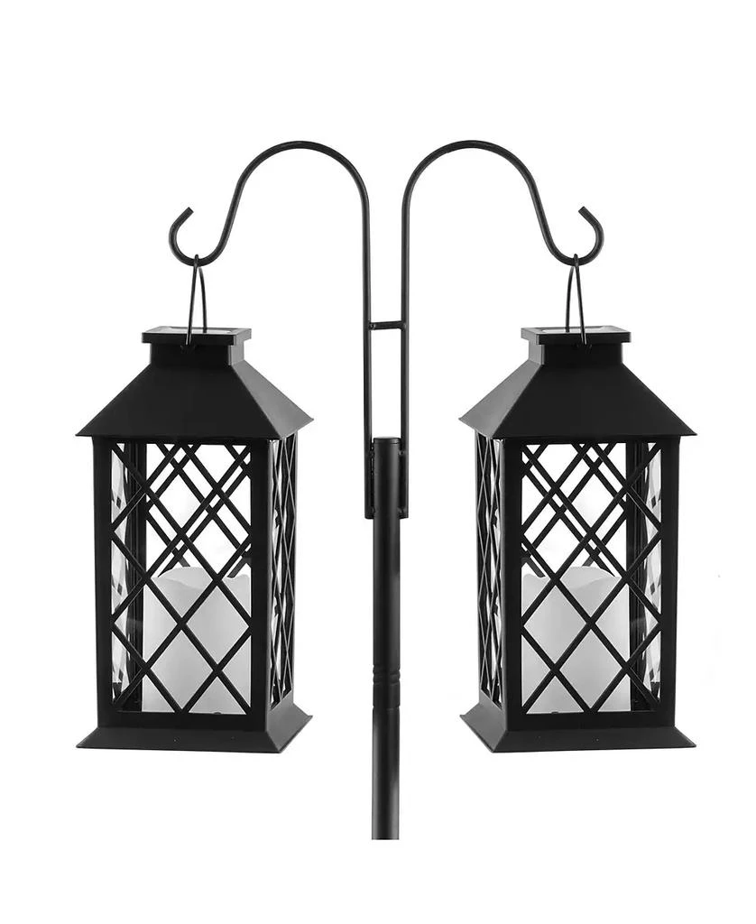 Slickblue 8-Piece Heavy-Duty Garden Shepherd Hooks for Hanging Bird Feeders 9