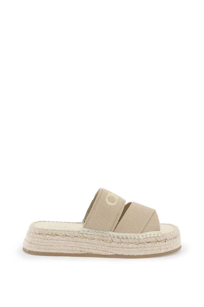 Chloé mila flatform slides 1