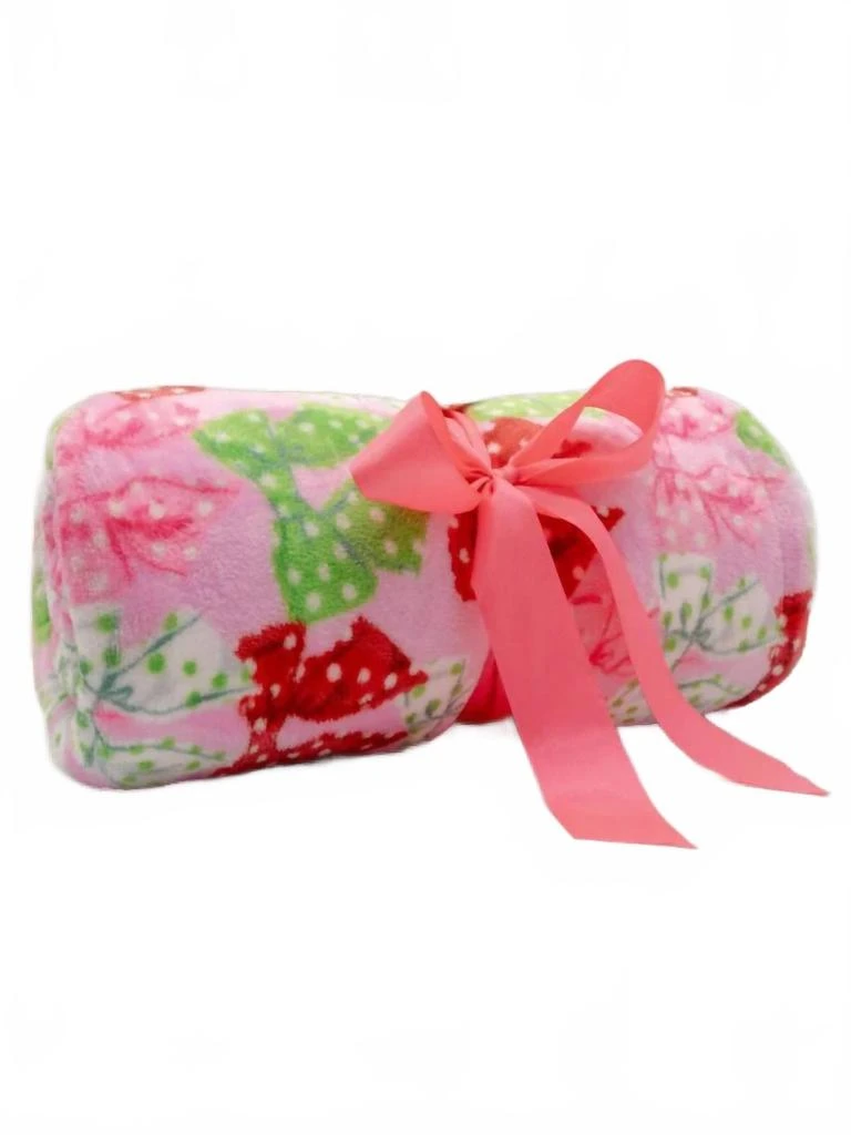 Simply Southern Ultra Soft Sherpa Blanket In Dots