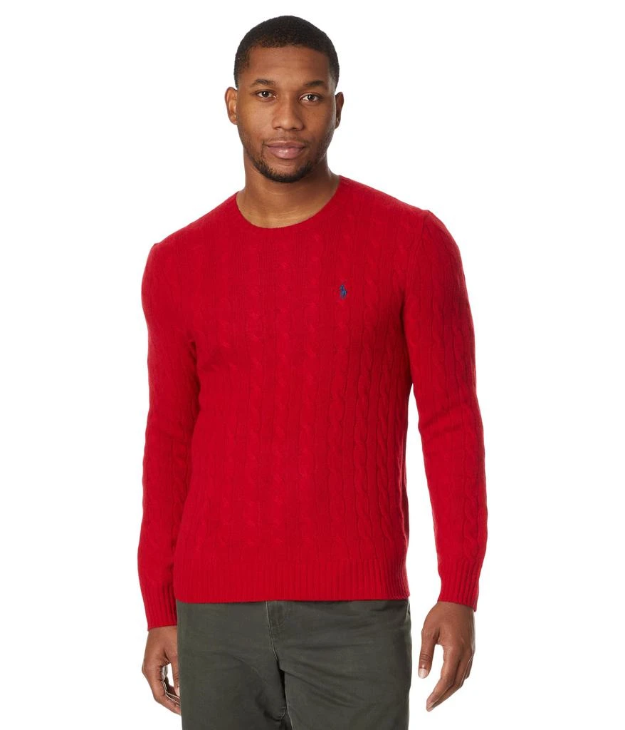 Ralph Lauren Cable-Knit Wool-Cashmere Sweater 1