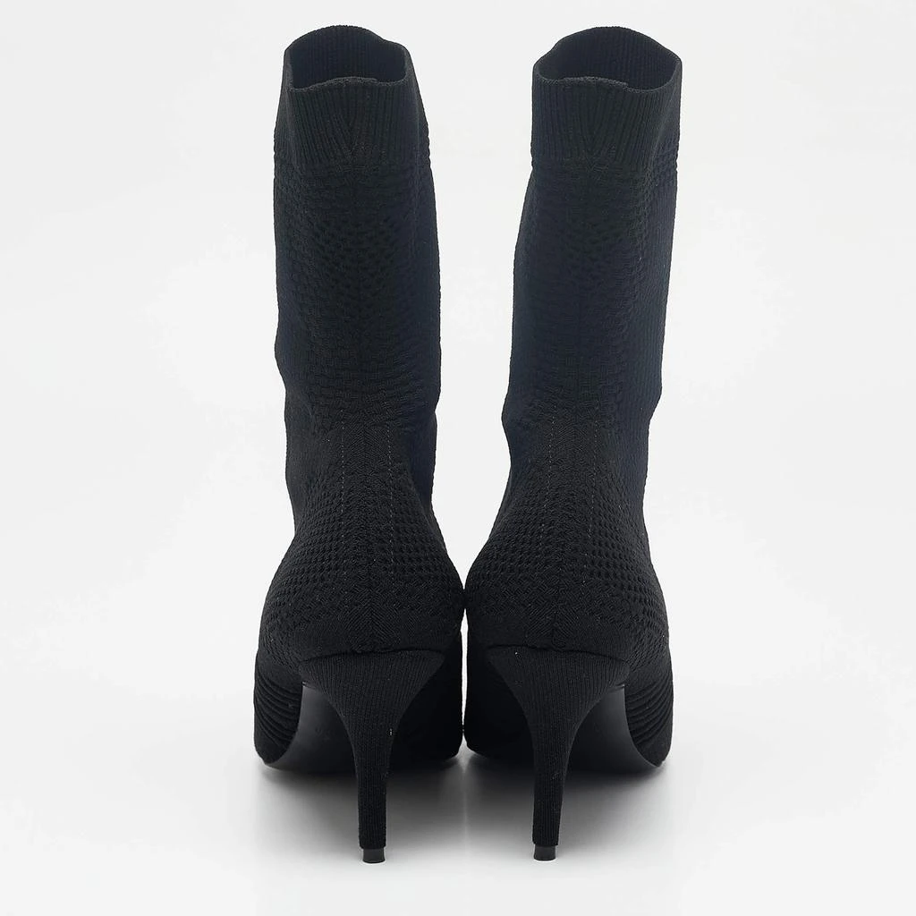 Balenciaga Balenciaga Black Knit Fabric Knife Ankle Socks Boots Size 39 5