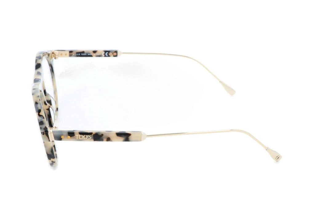 Tod's Tod's Tortoise Shell Round Frame Glasses 3