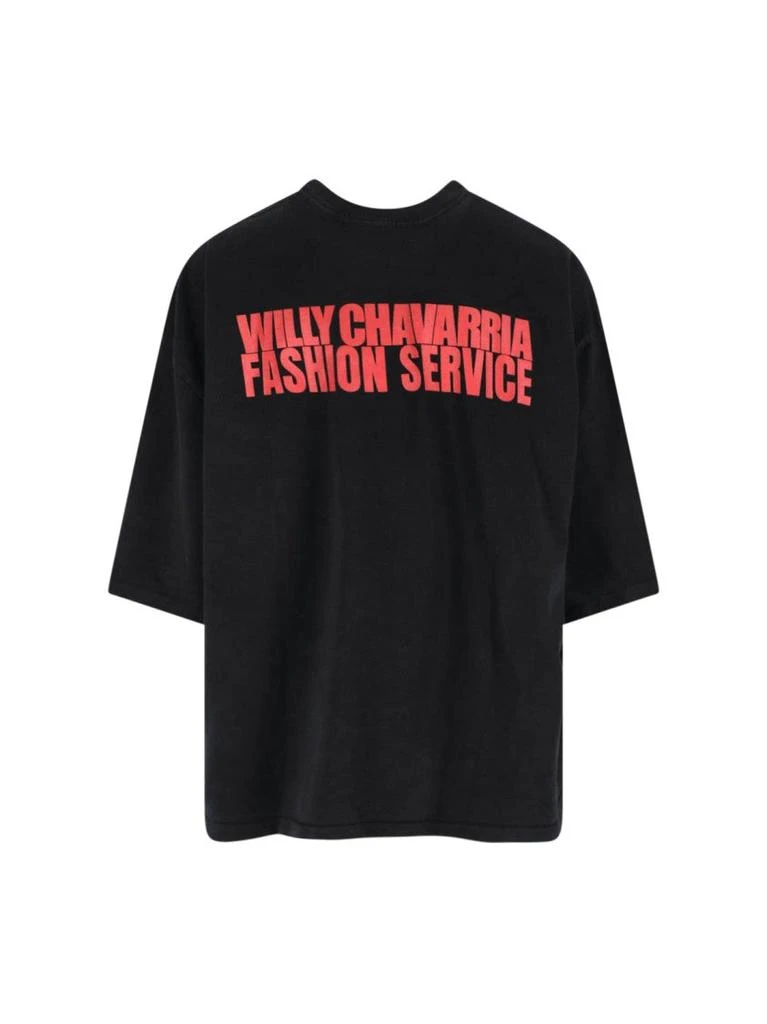 Willy Chavarria Casa De Chivarria T-Shirt – Black 2