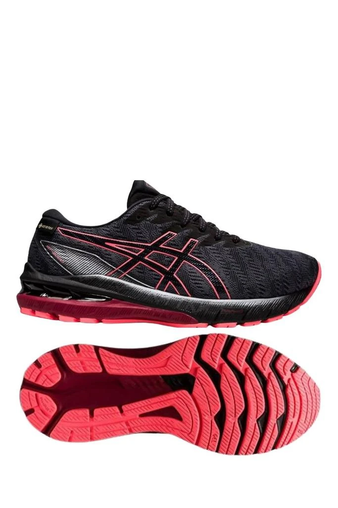 Asics Women's Gt-2000 10 G-Tx Running Shoes - B/medium Width In Carrier Grey/black 1