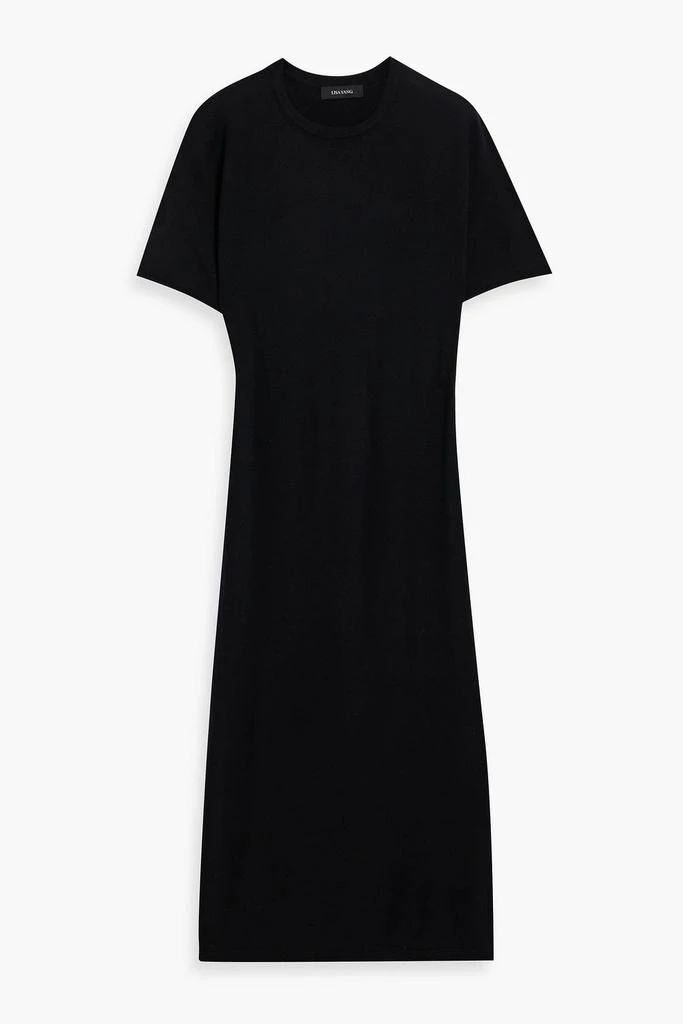 Lisa Yang Ren cashmere midi dress 1