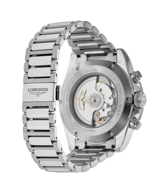Longines Longines Conquest Automatic Chronograph Silver Dial Steel Men's Watch L3.835.4.98.6 4
