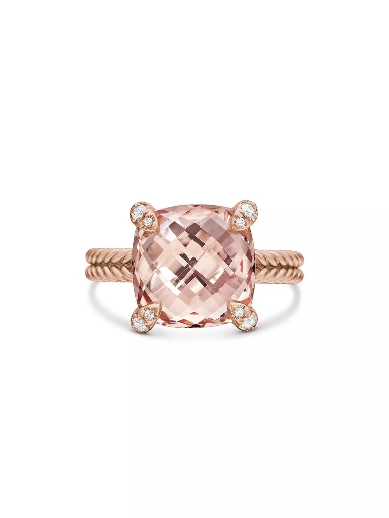 David Yurman Chatelaine® Ring in 18K Rose Gold 4