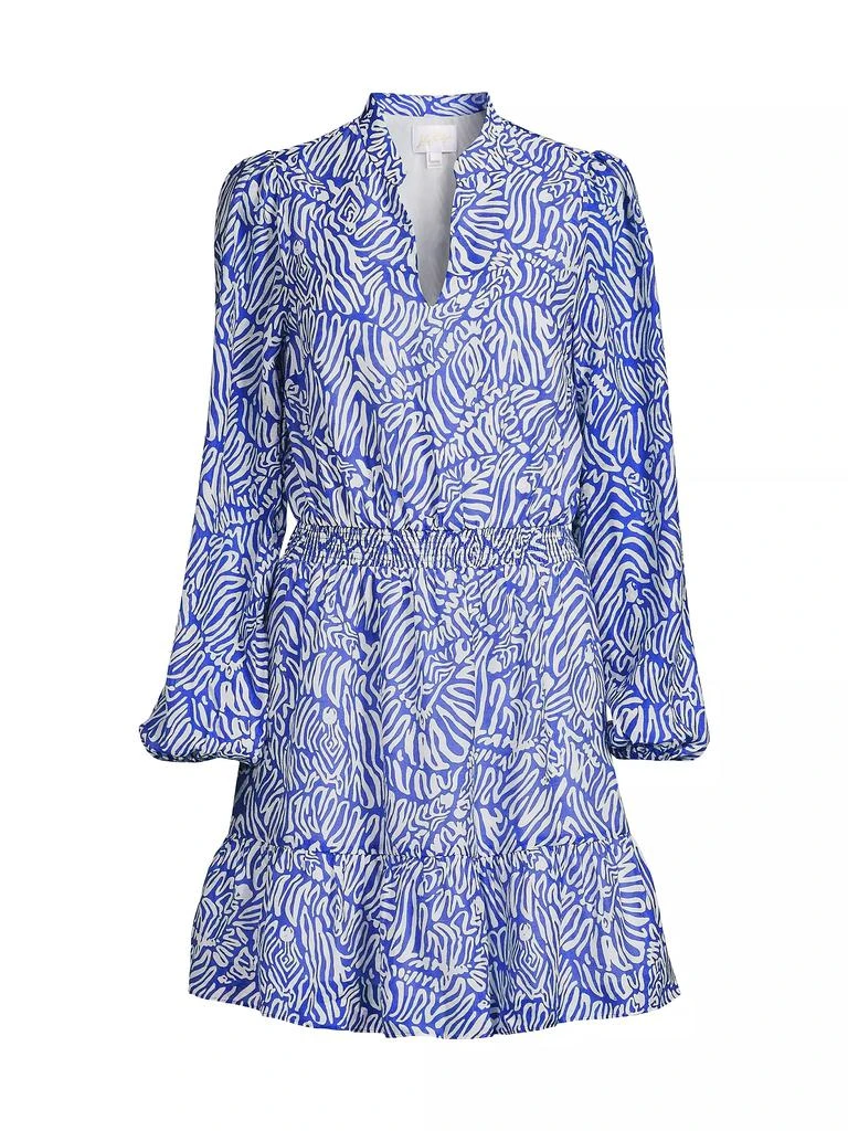 Lilly Pulitzer Axton Split-Neck Dress 1