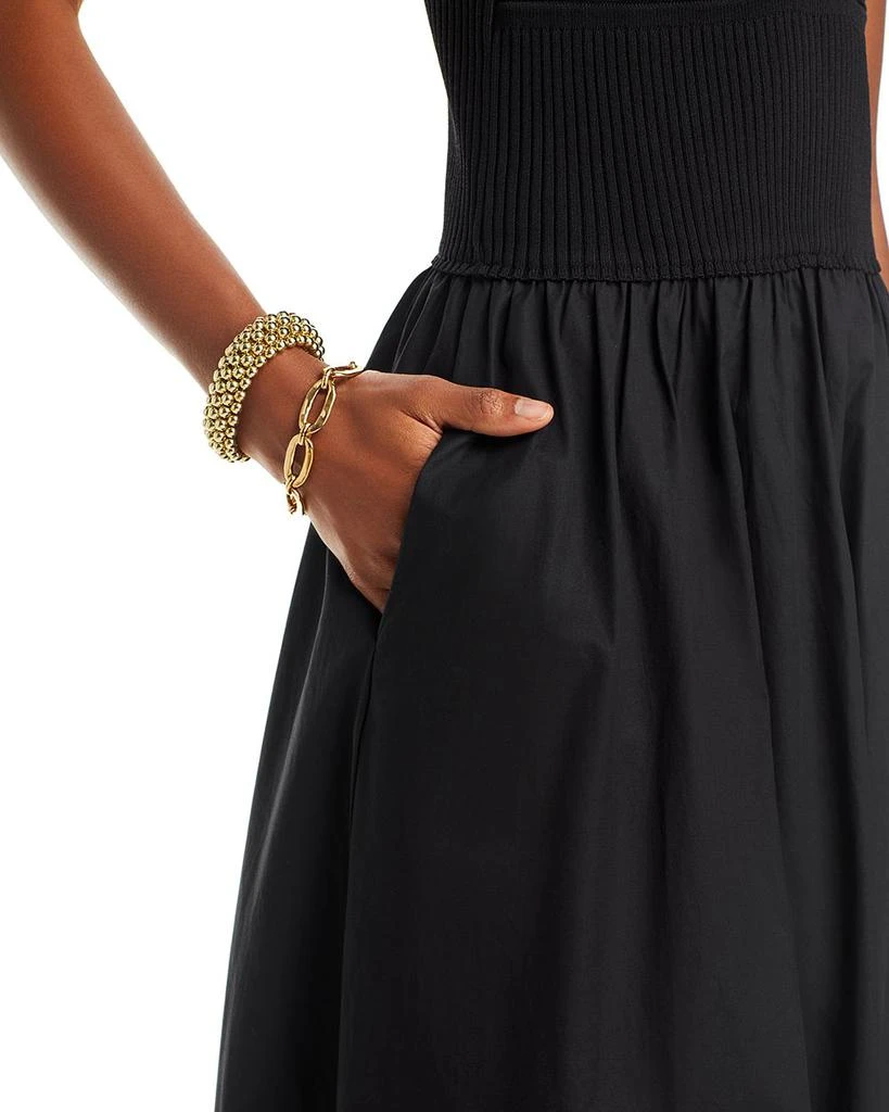 Lucy Paris Barcelona Cutout Midi Dress 6
