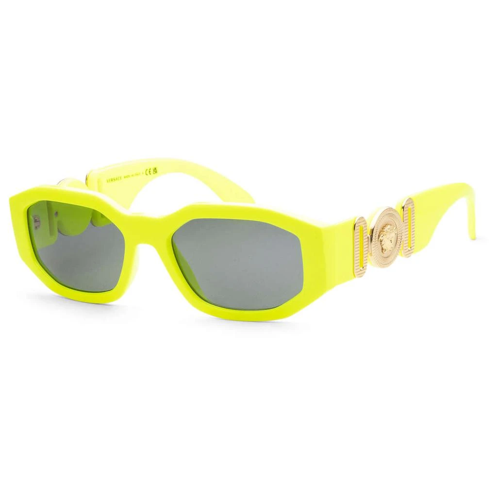 Versace Versace Men's Yellow Irregular Sunglasses 1