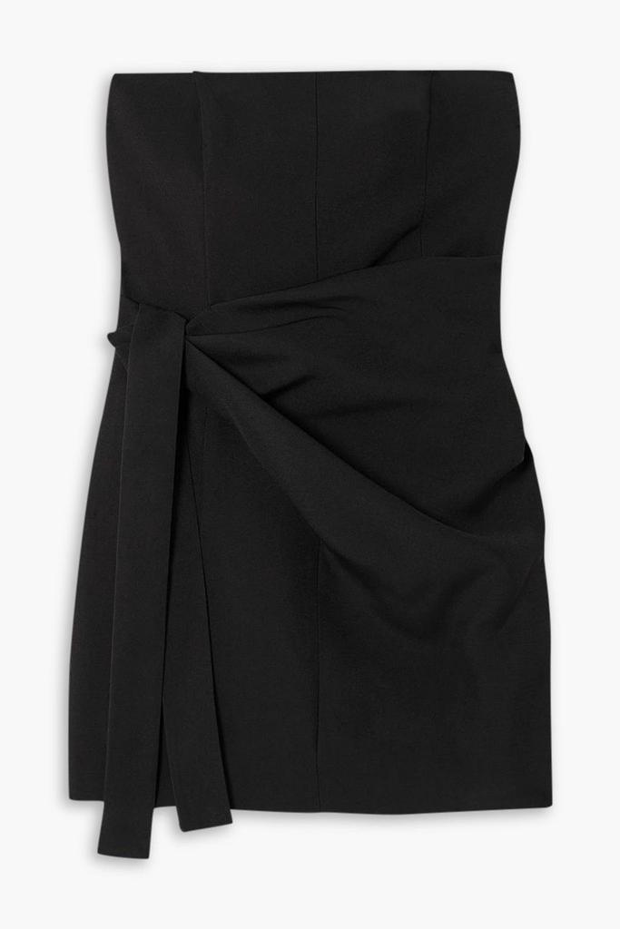 GAUGE81 Natal draped grain de poudre mini dress
