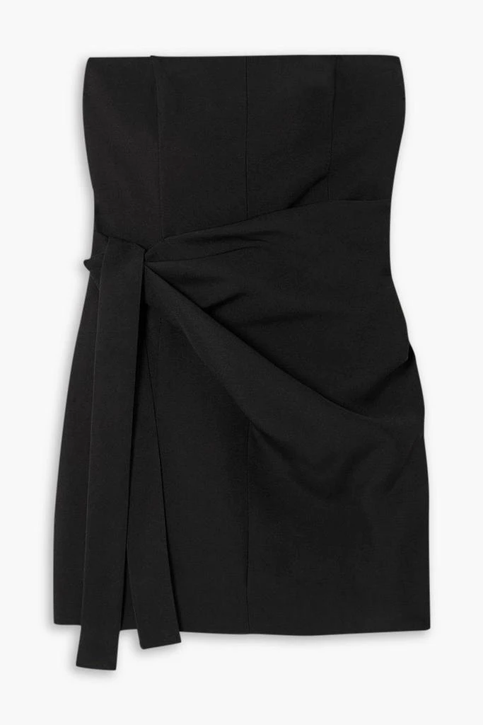 GAUGE81 Natal draped grain de poudre mini dress 1