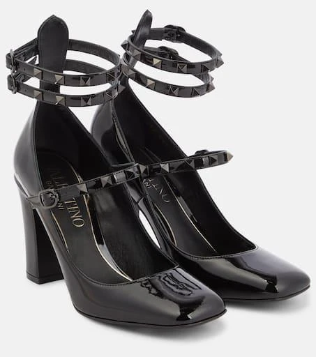 Valentino Tan-Go patent leather pumps 1