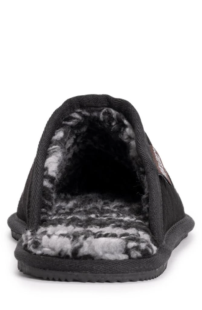 MUK LUKS Dave Faux Shearling Lined Suede Slipper 8