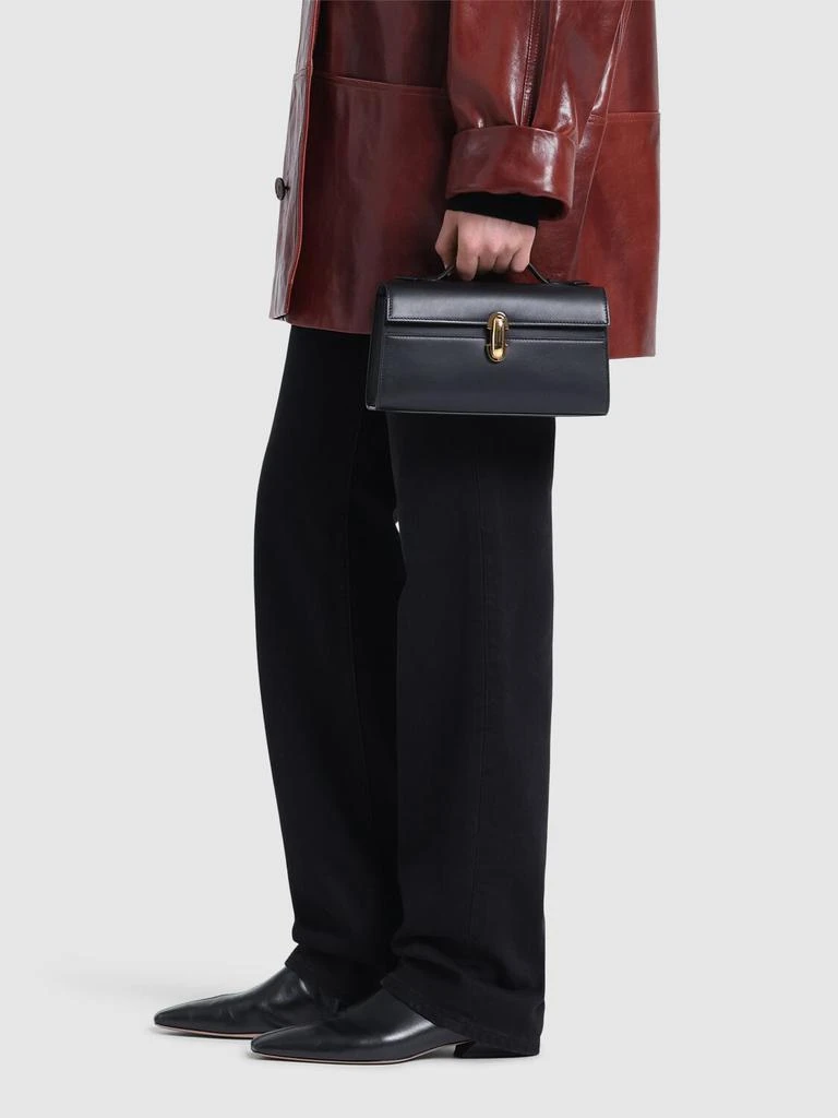 SAVETTE The Symmetry Leather Top Handle Bag 1